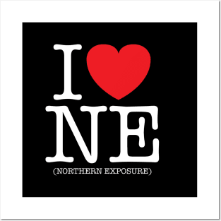 I Heart (Love) Northern Exposure Posters and Art